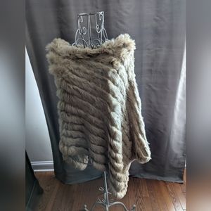 Fur Poncho